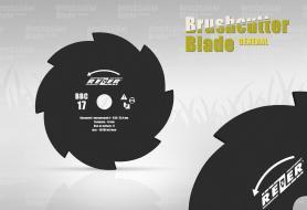Нож для бензо/электрокосы Rezer ВС-17  (028)