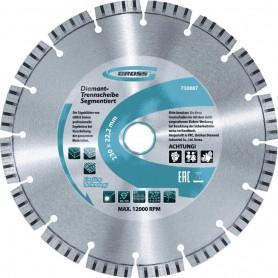 Диск алмазный Gross 125 х 22,2  турбо 730297.