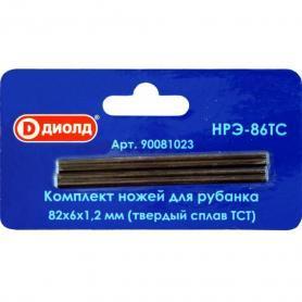 Нож д/рубанка 82х6х1,2мм Диолд тв/сплав ТСТ