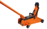 Домкрат подкатной ДМК-2 (2 т, 135-355 мм) Вихрь